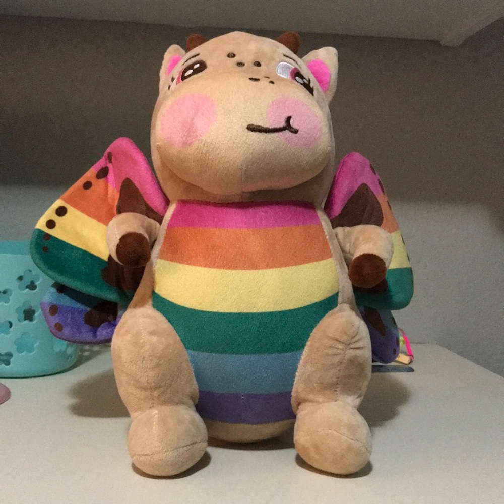 Moriah Elizabeth Rosie the Bashful Dragon plush